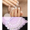 Elegant Bridal Nails Decoration Art Beauty Nails False Nails for Wedding/Party/Prom, F
