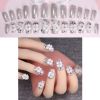 Elegant Bridal Nails Decoration Art Beauty Nails False Nails for Wedding/Party/Prom, J