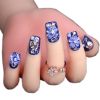Elegant Bridal Nails Decoration Art Beauty Nails False Nails for Wedding/Party/Prom, L