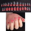 Elegant Bridal Nails Decoration Art Beauty Nails False Nails for Wedding/Party/Prom, R