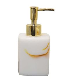 Bathroom Hand Soap Dispenser Shampoo Dispense shower Gel Bottles [White 01]