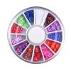 3D Design Nail Art Different DIY Nail Art Stud Wheel Manicure, J