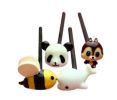 2 Pieces of Cartoon DIY Wood Hair Accessories For Flaxen Hair, Sunny Doll