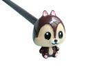 2 Pieces of Cartoon DIY Wood Hair Accessories For Flaxen Hair, Chipmunk