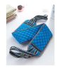 1 pieces Exfoliating Bath Belts Body Cleaning Bath Belts Towels, BLUE