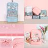 Portable Cosmetic Bag Simple Small Waterproof Hand Holding Pouch-D5