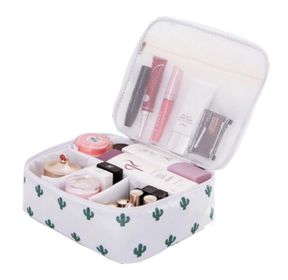 Elegant Storage Box Creative Makeup Bag,Easy To Carry,Cactus