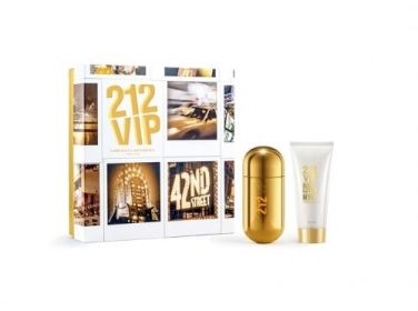 212 VIP 2 PCS SET FOR WOMEN: 2.7 EAU DE PARFUM SPRAY + 3.4 BODY LOTION