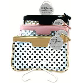 First Glance Clear Essentials Cosmetic Bag - Assorted Prints Case Pack 24