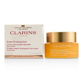 Clarins by Clarins Extra-Firming Jour Wrinkle Control, Firming Day Rich Cream - For Dry Skin  --50ml/1.7oz