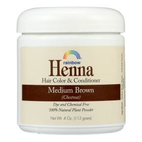 Rainbow Research Henna Hair Color and Conditioner Persian Medium Brown Chestnut - 4 oz