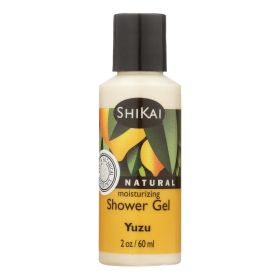 Shikai Products Shower Gel - Yuzu Fruit Trial Size - 2 oz - Case of 12