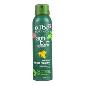 Alba Botanica - Anti-Bug Spray - Deet Free - 4 fl oz