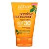 Alba Botanica - Natural Sunblock - Very Emollient - Natural SPF 30 - Fragrance Free - 4 oz