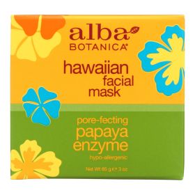 Alba Botanica - Hawaiian Papaya Enzyme Facial Mask - 3 oz