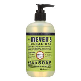 Mrs. Meyer's Clean Day - Liquid Hand Soap - Lemon Verbena - Case of 6 - 12.5 oz