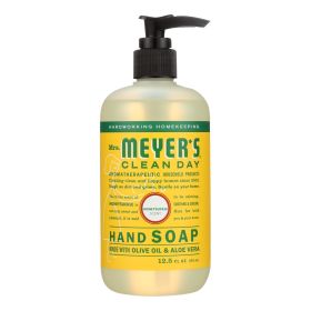 Mrs. Meyer's Clean Day - Liquid Hand Soap - Honeysuckle - Case of 6 - 12.5 oz