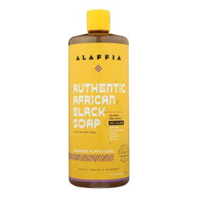 Alaffia - African Black Soap - Lavender Ylang Ylang - 32 fl oz.