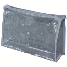 Clear Vinyl Zippered Pouch Case Pack 500