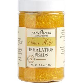 SINUS HELP by Aromafloria INHALATION BEADS 2.5 OZ BLEND OF EUCALYPTUS, PEPPERMINT, LEMONGRASS