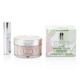 CLINIQUE by Clinique Blended Face Powder + Brush - No. 08 Transparency Neutral --35g/1.2oz