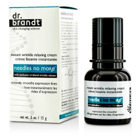 Dr. Brandt by Dr. Brandt Needles No More Instant Wrinkle Smoothing Cream --15g/0.5oz
