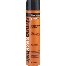 SEXY HAIR by Sexy Hair Concepts STRONG SEXY HAIR SULFATE FREE STRENGTHENING SHAMPOO 10.1 OZ