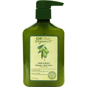 CHI by CHI OLIVE ORGANICS HAIR & BODY SHAMPOO BODY WASH 11.5 OZ