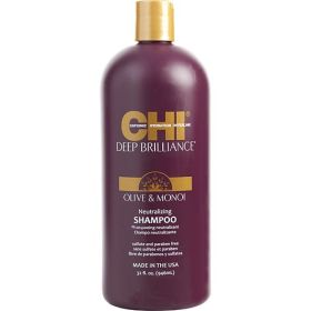 CHI by CHI DEEP BRILLIANCE OLIVE & MONOI NEUTRALIZING SHAMPOO 32 OZ