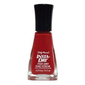 Sally Hansen Insta-Dri Fast Dry Nail Color, Rapid Red, 0.31 Fluid Ounce