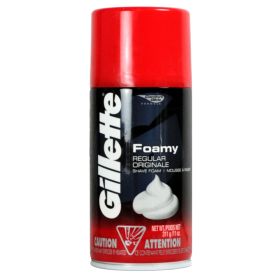 Gillette Foamy Regular Shave Foam Original 11 oz