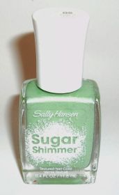 SALLY HANSEN #05 Mint Tint SUGAR SHIMMER TEXTURED NAIL POLISH