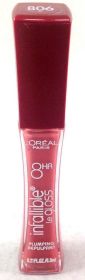 L'Oreal Paris Infallible 8HR Plumping Lip Gloss, 806 Plunped Tawny, 0.21 Ounces
